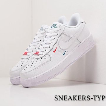 Кроссовки Nike Air Force 1 Summit White Red 36-45
