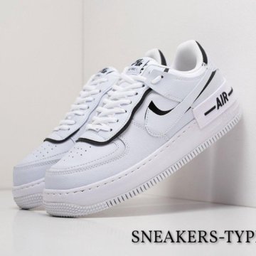 Кроссовки Nike Air Force 1 Shadow White Black
