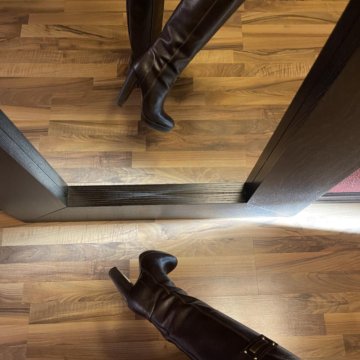 Сапоги италия adami коричневые