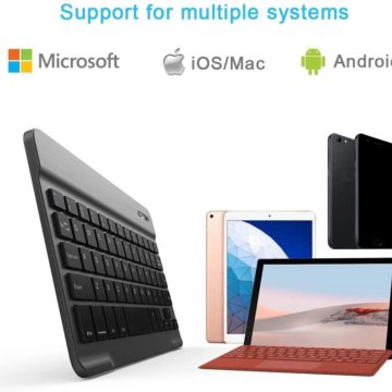 Ультратонкая портативная клавиатура с подсветкой