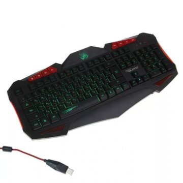 Клавиатура Qumo Dragon War Axe Black USB