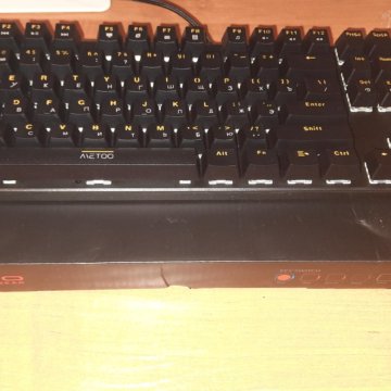 Проводная, механическая, игровая клавиатура METOO