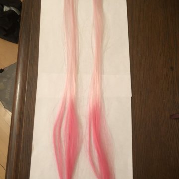 Прядки для волос цветные