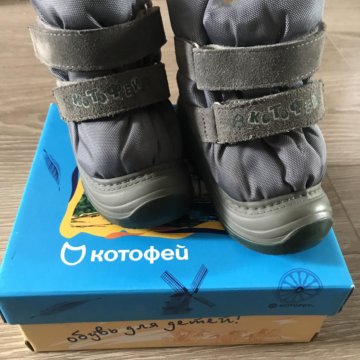 Ботинки-дутик зимние. Размер 20/21.