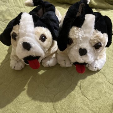 Новые тапочки собачки