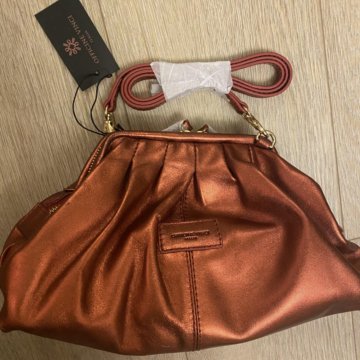 Officine Vinci сумкая кожаная италия