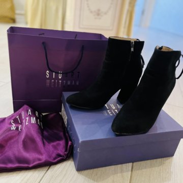 Ботинки натуральная замша 40 размер