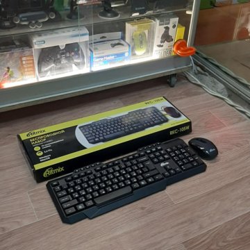 Клавиатура+мышь беспроводная RITMIX RKC-105W