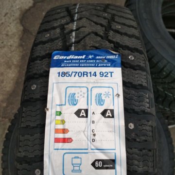 Cordiant snow cross 185 70 r14 92t
