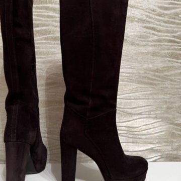 Сапожки замши