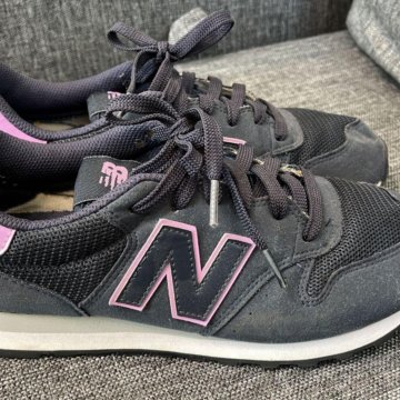 New balance 40 9 женские кроссовки синие