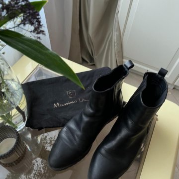 Ботинки челси зимние Massimo Dutti