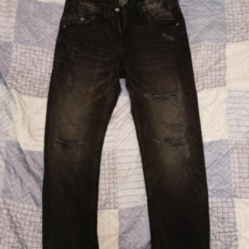 Джинсы 32 чёрные/новые