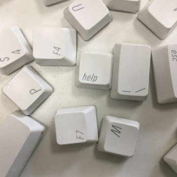 Клавиши для клавиатуры Apple wired keyboard a1048