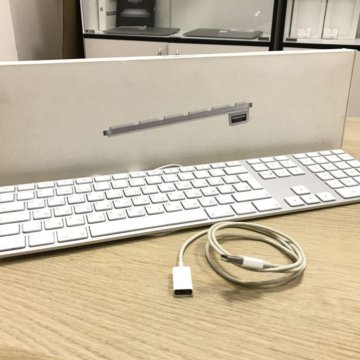 Клавиатура Apple USB Keyboard (A1243) в коробке