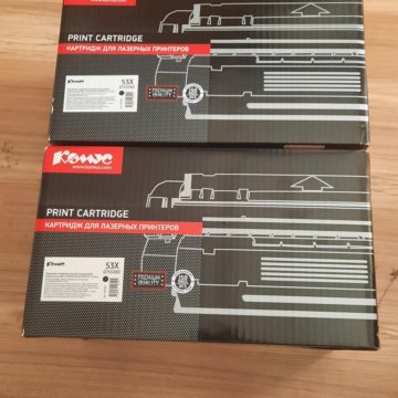 картридж лазерный комус 53x q7553x 2 шт