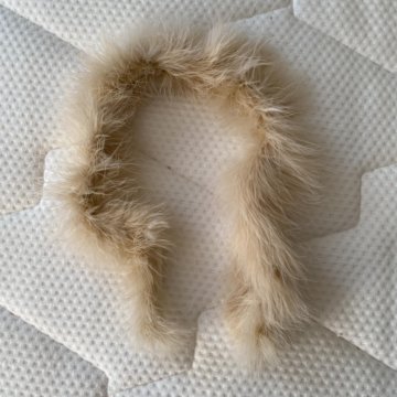 Мех из перьев воротник новый
