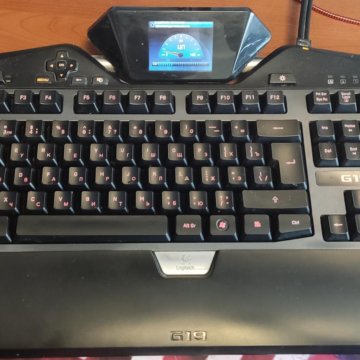 Игровая клавиатура Logitech g19