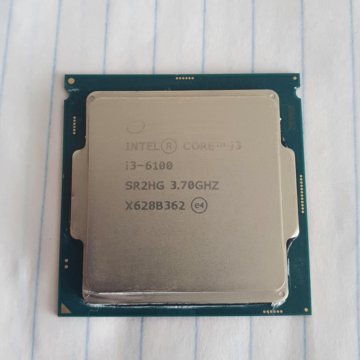 Intel core i3 6100 cpu 3.70 ghz
