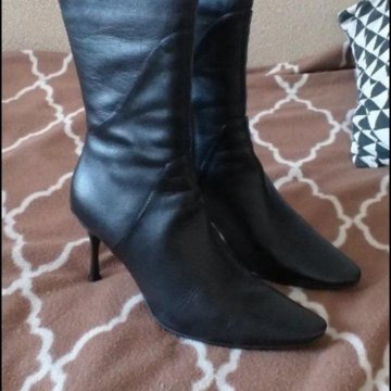 Полусапожки натуралтная кожа