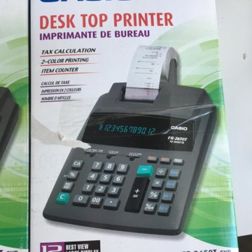 Калькулятор печатающий Сasio FR 2650T