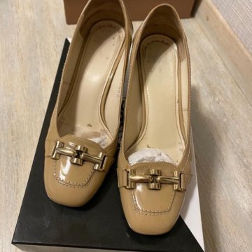 Женские бежевые туфли ALBA 36 размер