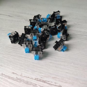 Синие свитчи redragon\red square