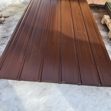 Профнастил С-10 ДЛЯ ЗАБОРА!!! Шоколад