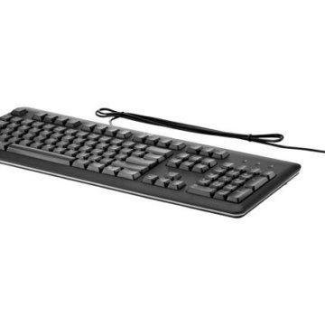 QY776AA, Клавиатура HP USB Keyboard Проводная Чёрн