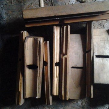 Набор деревянных рубанков