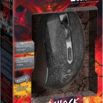 Мышь игровая Defender Shock GM-110L (52110) Черная