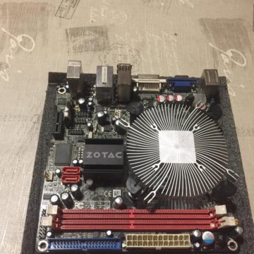 Материнская плата на ПК.Zotac Nforce 630i-itx