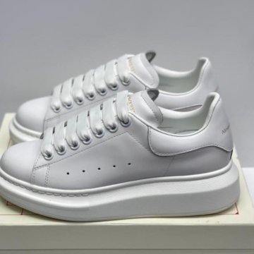 Кеды белые AlexanderMcQueenn* lux