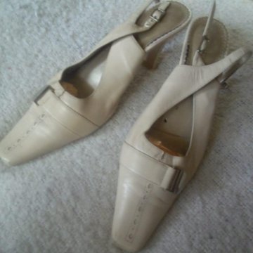 сандалии жен. кожаные