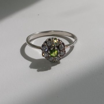 Кольцо серебряное