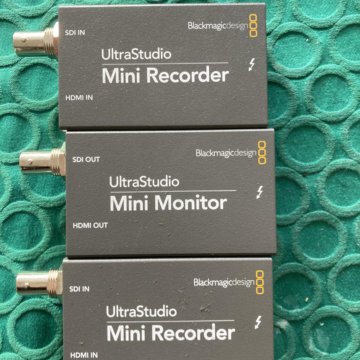 Black magic UltraStudio mini recorder