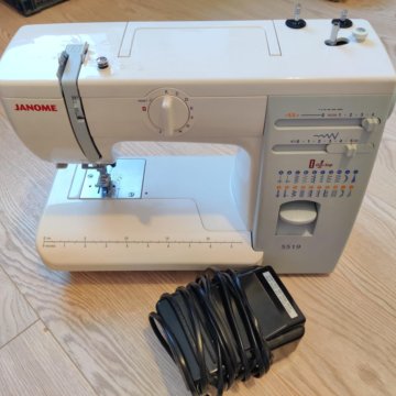 Швейная машина janome 5519