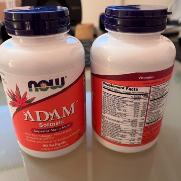 Now витамины для мужчин. Now Adam капсулы. БАД Now.foods Adam.