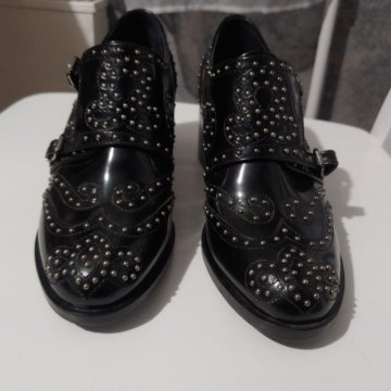 Туфли женские чёрные кожа Bellini 37 размер