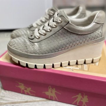 Кроссовки платформа tervolina натуральная кожа 36