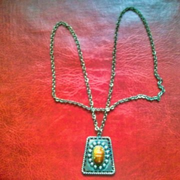 Советский кулон из камня - янтаря (Египет)