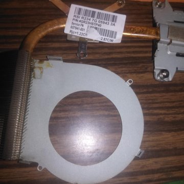 Система охлаждения для ноутбуках HP