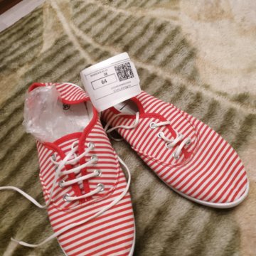 Кеды, слипоны 38 размер