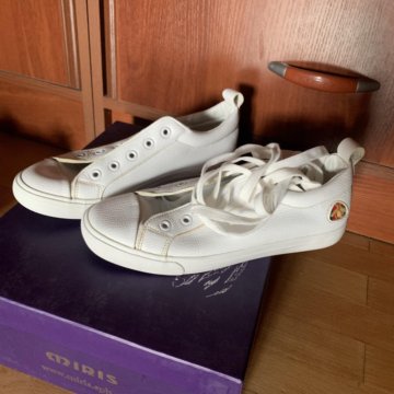 Кеды кожаные