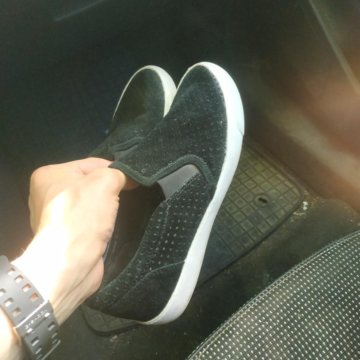 Кеды слипоны Clark's замша