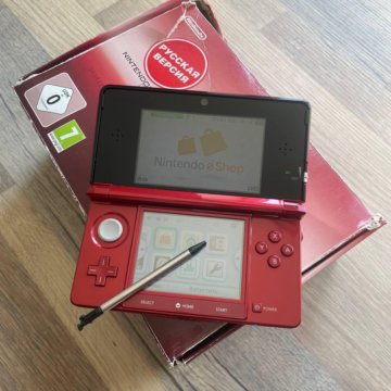 Nintendo 3DS Metallic Red Русская Версия