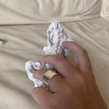 Широкое кольцо без размерное