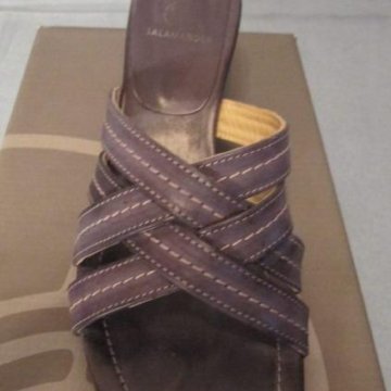 Шлепанцы / босоножки на каблуке, Salamander