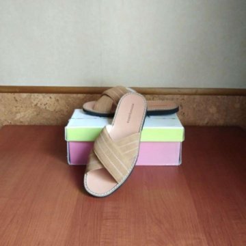 Minorquines шлепанцы новые Франция оригинал