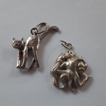 Серебряный кулон